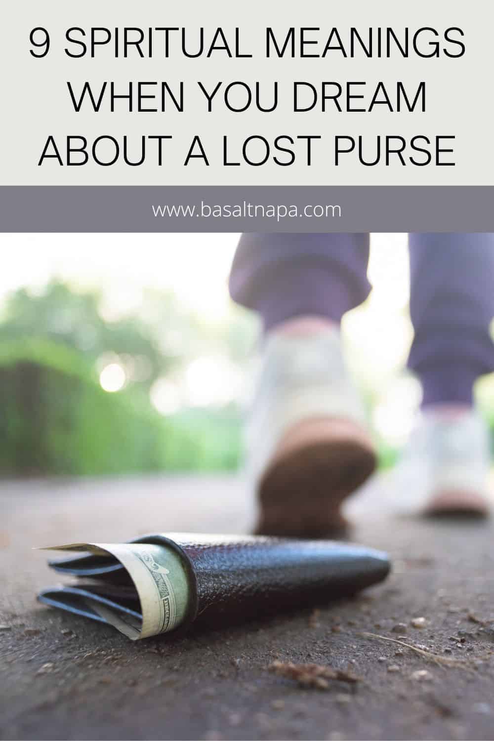 9 Spiritual Meanings When You Dream About A Lost Purse