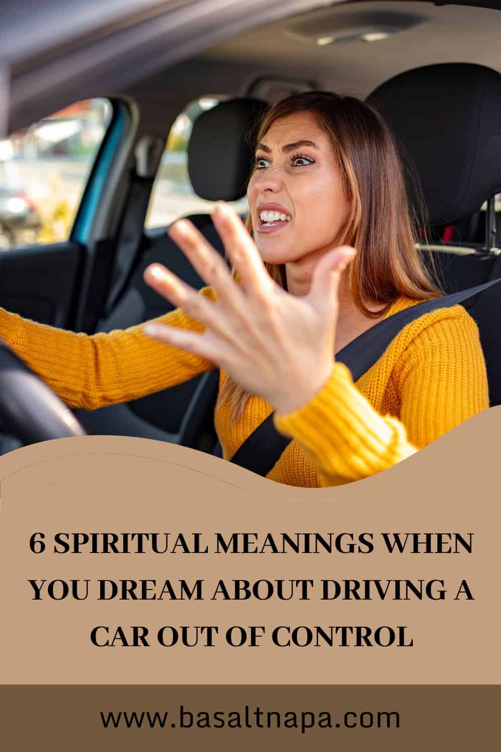6 Spiritual Meanings When You Dream About Driving A Car Out of Control