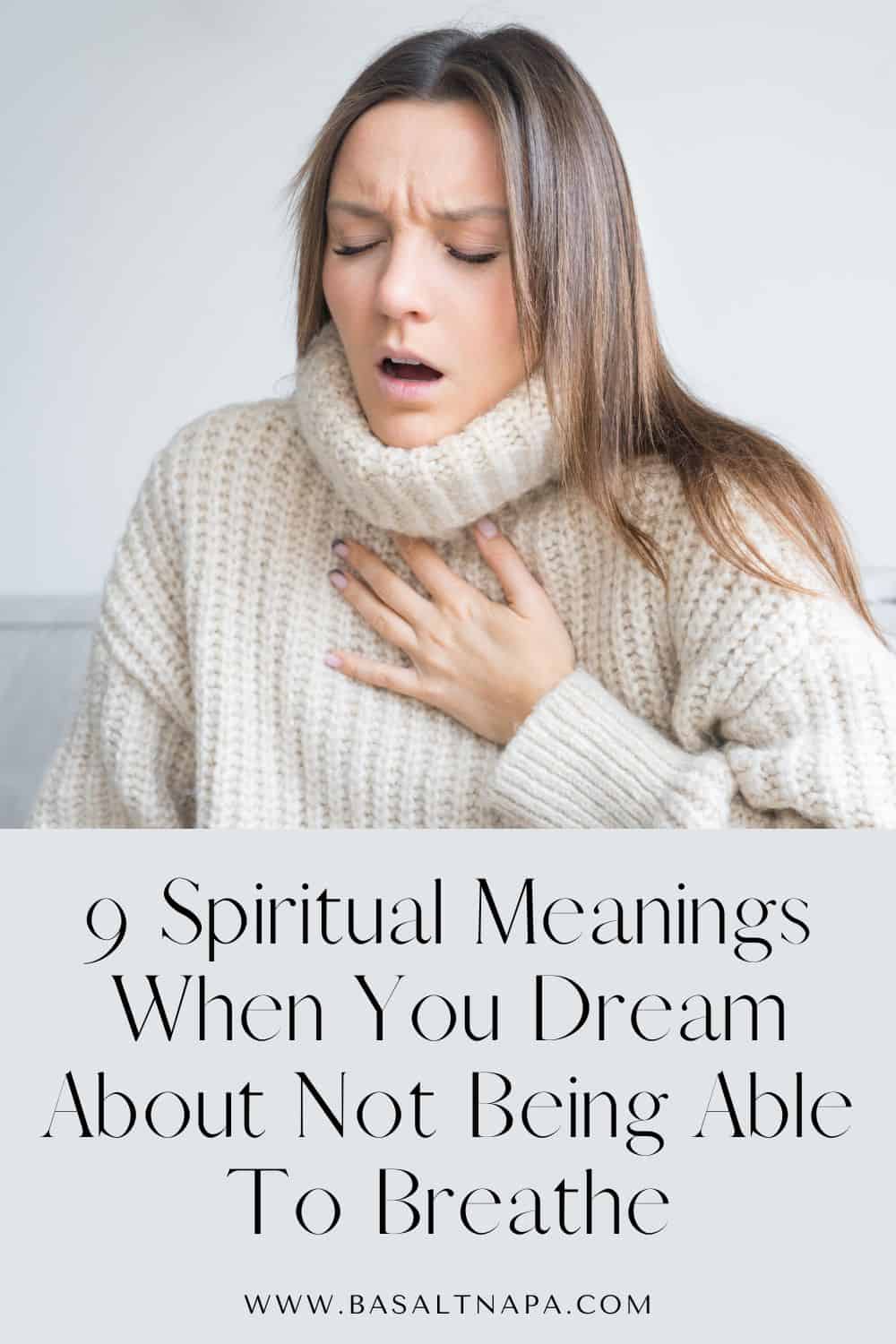 9 Spiritual Meanings When You Dream About Not Being Able To Breathe