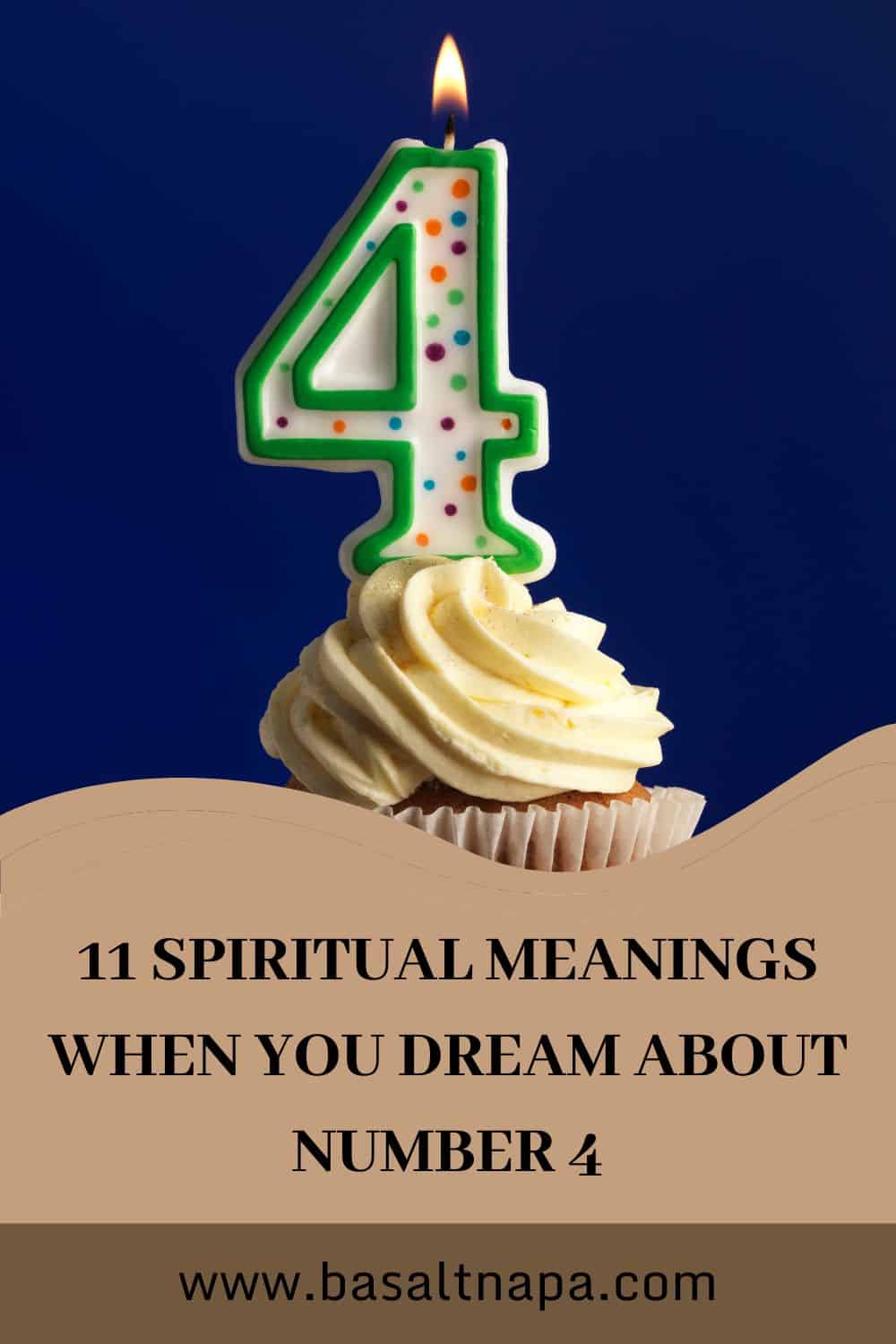 11 Spiritual Meanings When You Dream About Number 4
