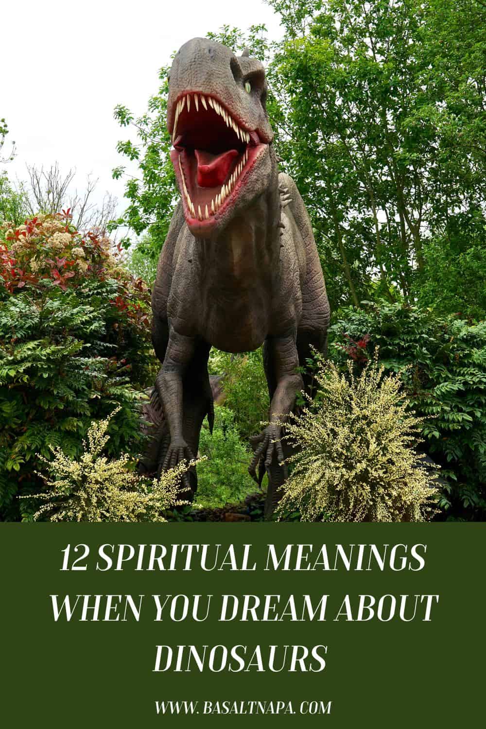 12 Spiritual Meanings When You Dream About Dinosaurs 