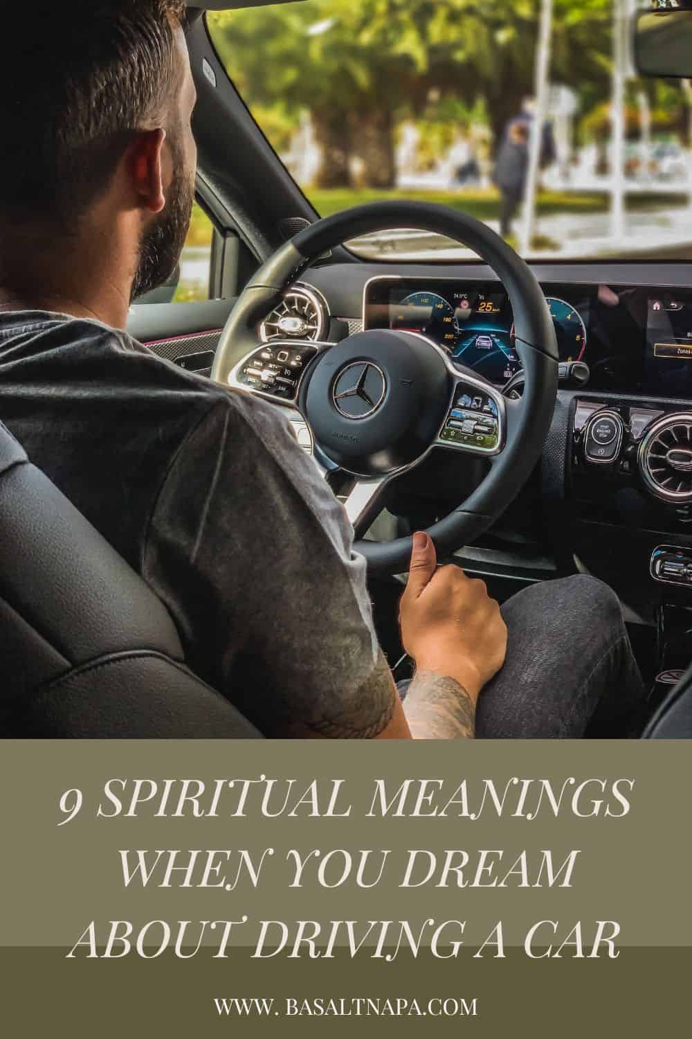 9 Spiritual Meanings When You Dream About Driving A Car