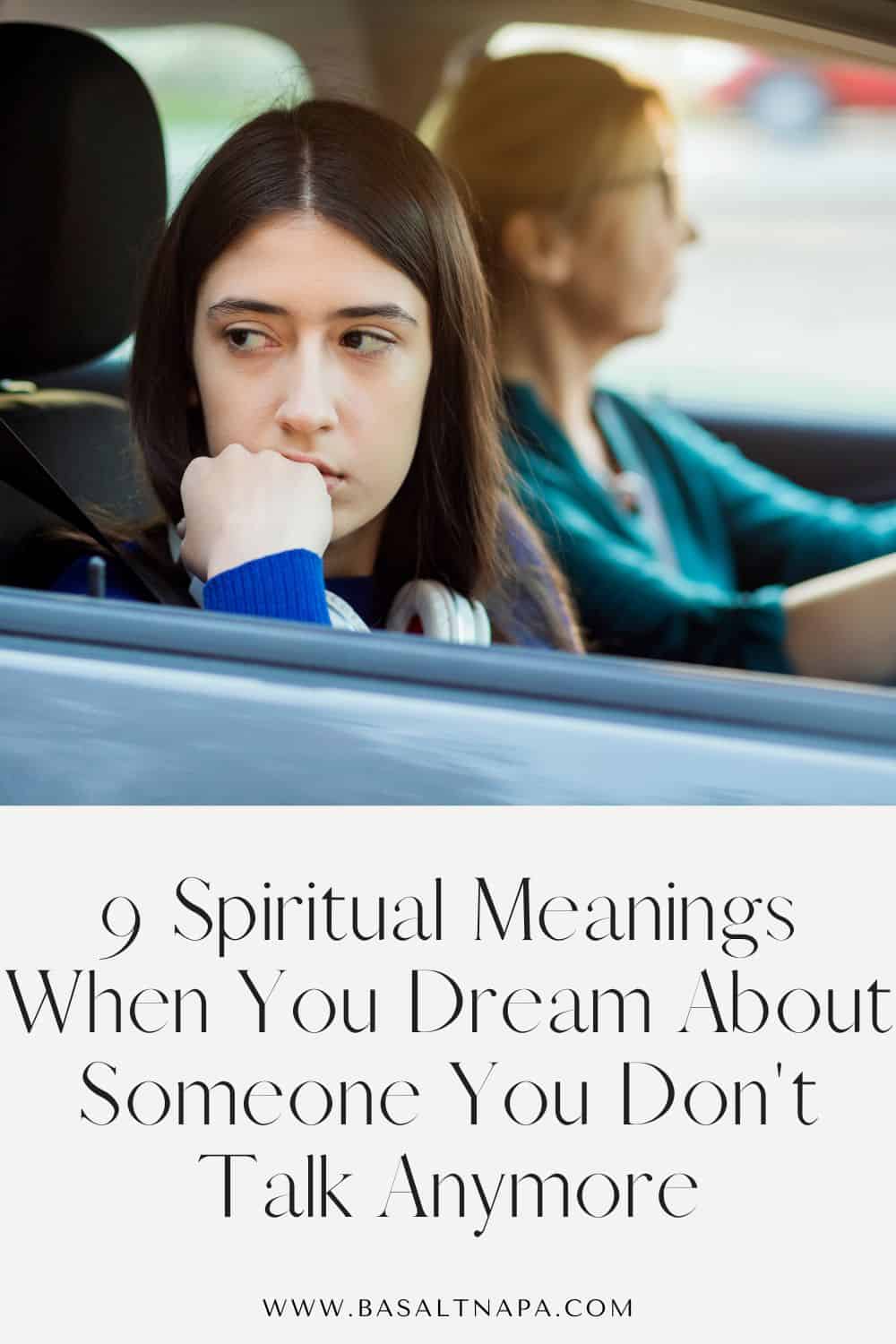 9 Spiritual Meanings When You Dream About Someone You Don't Talk Anymore