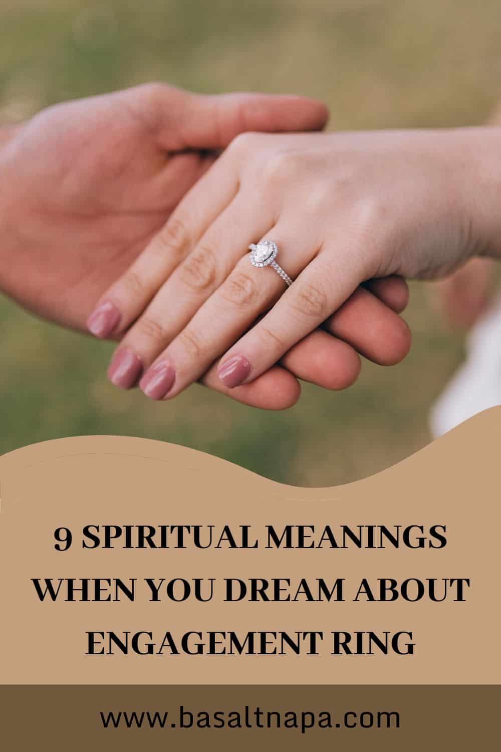 What does it mean when you dream about an engagement ring?